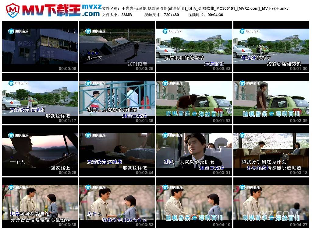 王岗岗-我爱她 她却爱着他(故事情节)_国语_合唱歌曲_MC305151